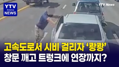 고속도로 한가운데서 연장 챙긴 운전자... "니가 뭔데 감히 내 앞길을 막아?"