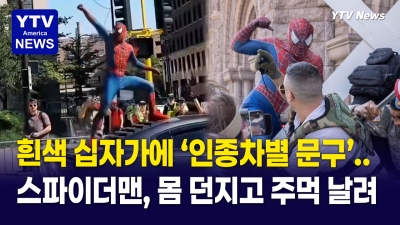 ‘스파이더맨’ 나타나 주먹질 난동…결국 체포돼 ‘철창행’