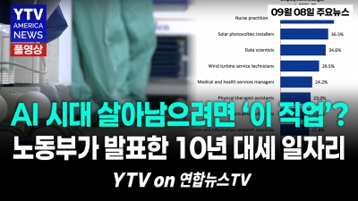 앞으로 10년 가장 뜨는 직업은?…1위 무려 41% 성장     YTV America News  2026년 9월 8일