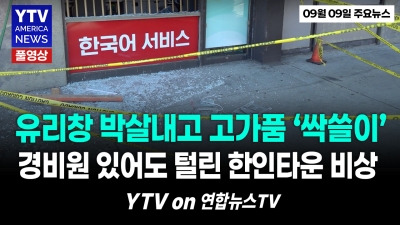 유리창 박살내고 '최신폰 싹쓸이'… 경비원 있어도 털린 한인 업소 09092026 YTV America News